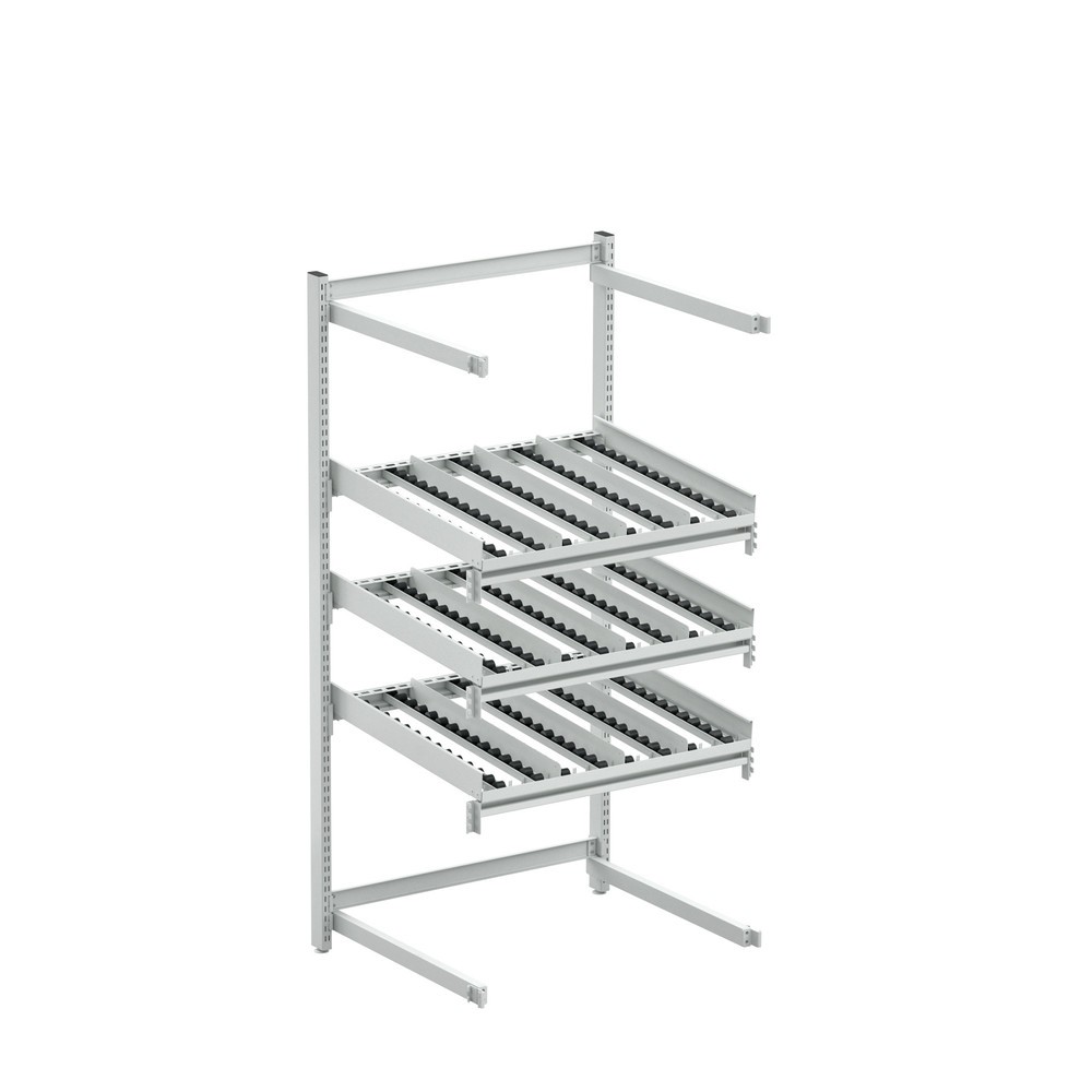 Produktabbildung: Hinteres Verlängerungsgestell für TRESTON Bereitstellregal FIFO, ESD, HxBxT 1.860 x 933 x 735 mm