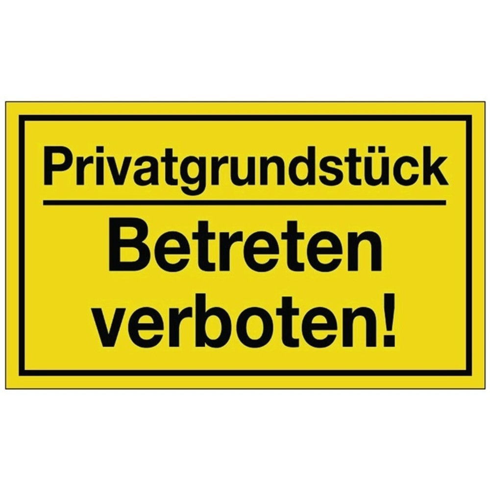 Hinweiszeichen