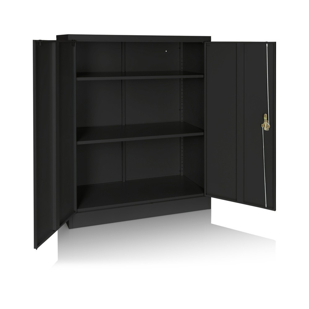 Produktabbildung Nr. 2: hjh OFFICE Aktenschrank COLOR AS 105 x 90 x 40 cm Metall, schwarz