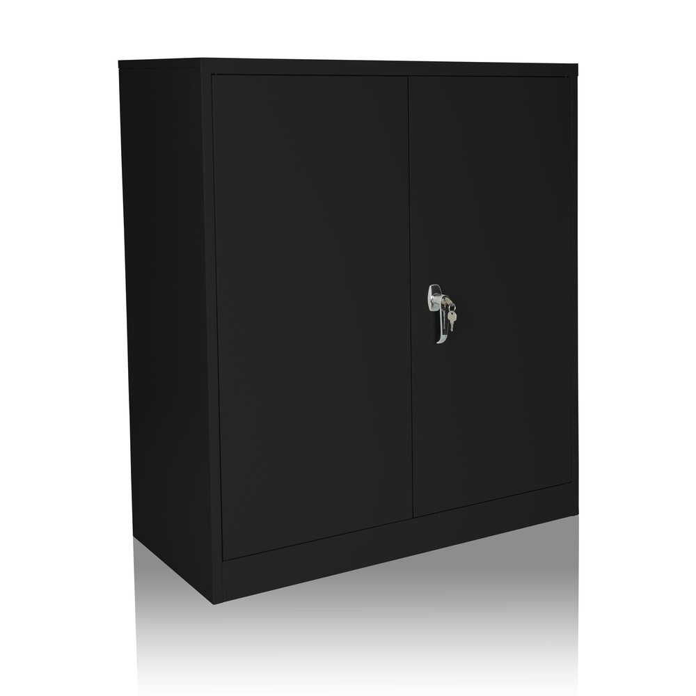 Produktabbildung Nr. 4: hjh OFFICE Aktenschrank COLOR AS 105 x 90 x 40 cm Metall, schwarz