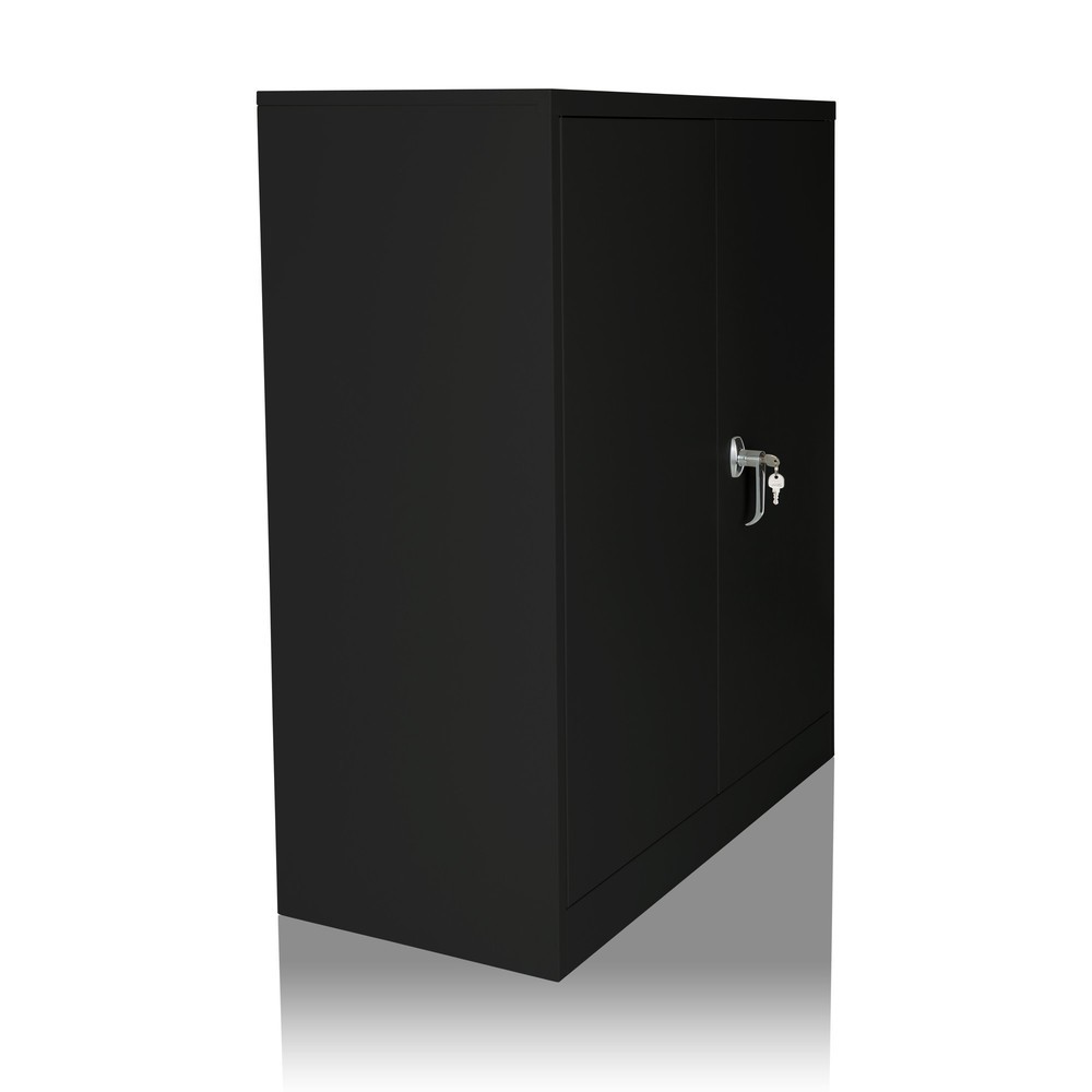 Produktabbildung Nr. 5: hjh OFFICE Aktenschrank COLOR AS 105 x 90 x 40 cm Metall, schwarz