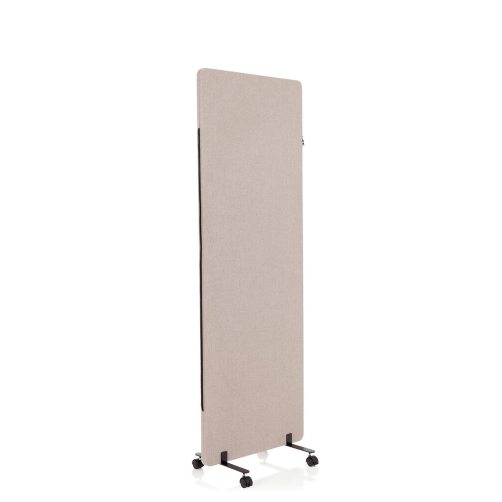 Produktabbildung: hjh OFFICE Mittelstück zu Trennwand System FLEXMIUT, taupe