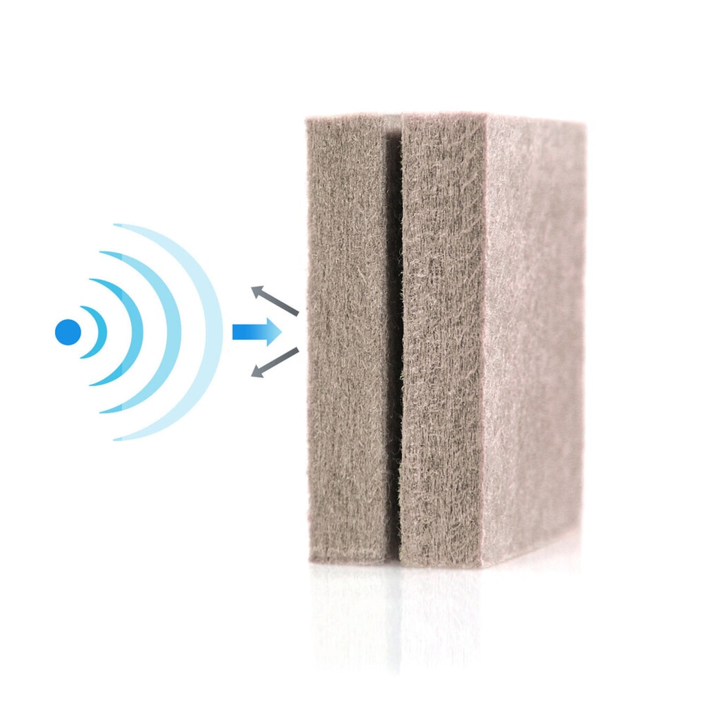 Produktabbildung Nr. 8: hjh OFFICE Mittelstück zu Trennwand System FLEXMIUT, taupe