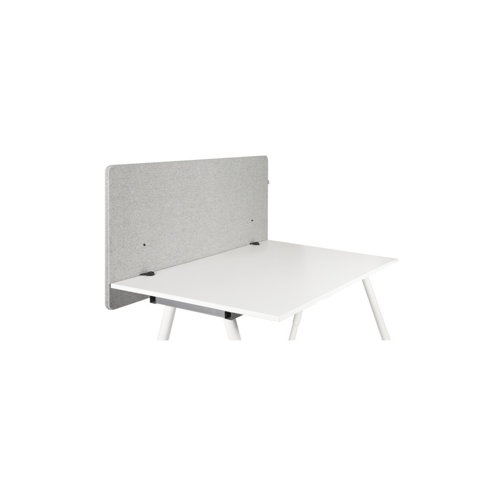 Produktabbildung Nr. 3: hjh OFFICE Akustik Tischtrennwand FLEXMIUT D 120 cm, hellgrau