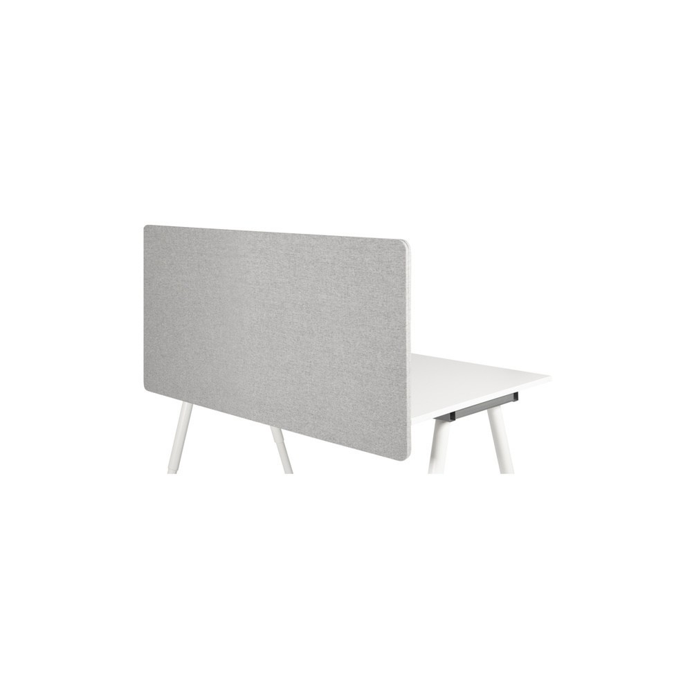 Produktabbildung Nr. 4: hjh OFFICE Akustik Tischtrennwand FLEXMIUT D 120 cm, hellgrau