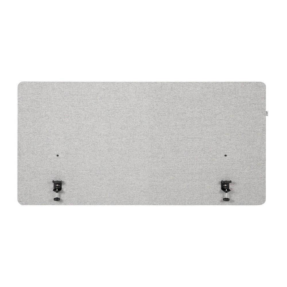 Produktabbildung Nr. 6: hjh OFFICE Akustik Tischtrennwand FLEXMIUT D 120 cm, hellgrau