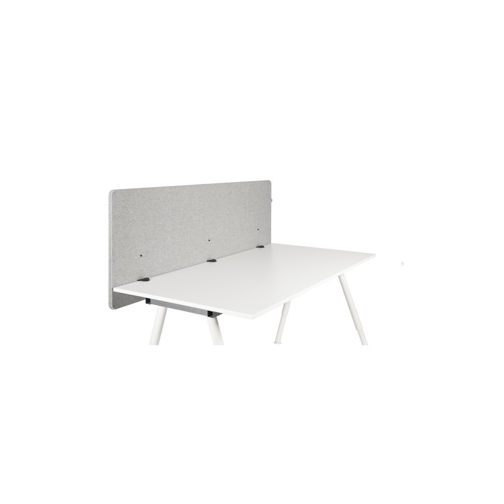 Produktabbildung Nr. 3: hjh OFFICE Akustik Tischtrennwand FLEXMIUT D 180 cm, hellgrau