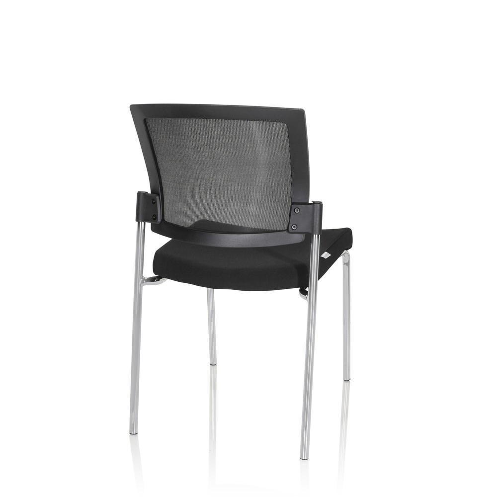 Produktabbildung Nr. 9: hjh OFFICE Besucherstuhl / Konferenzstuhl K9 V, schwarz