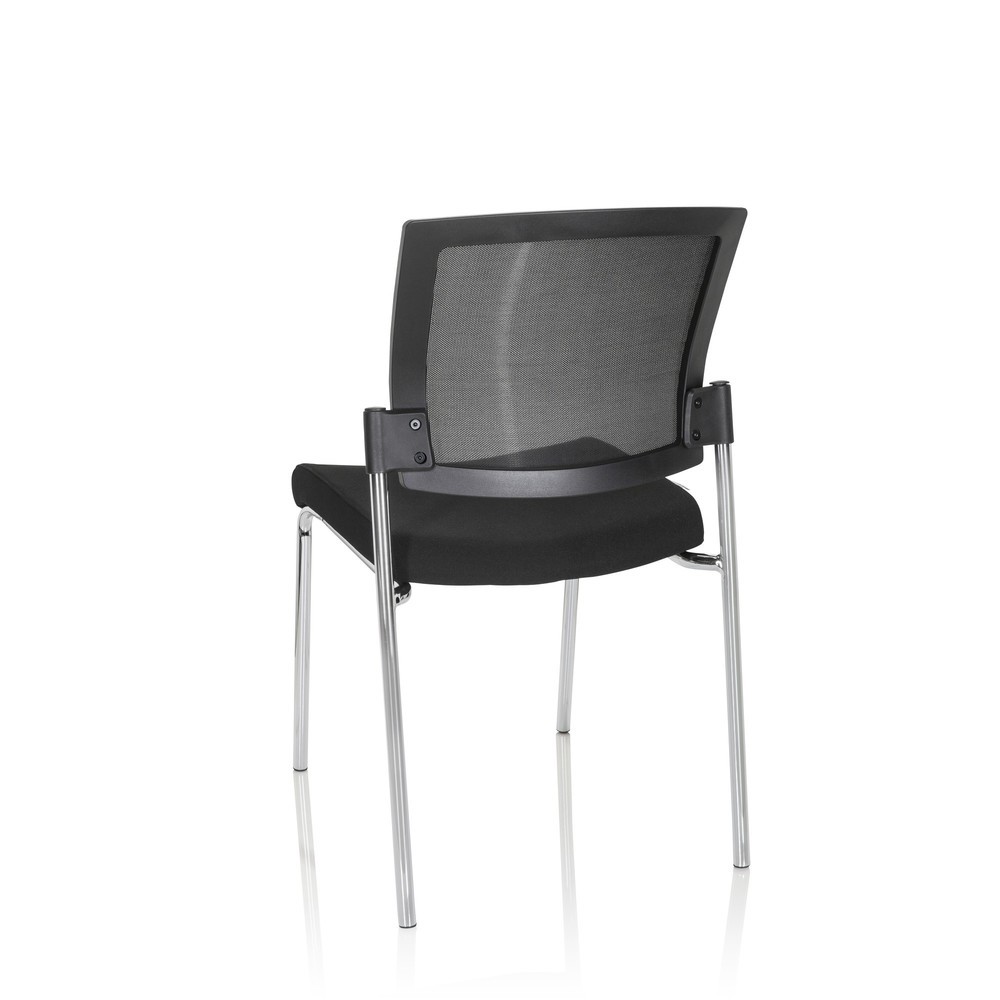 Produktabbildung Nr. 10: hjh OFFICE Besucherstuhl / Konferenzstuhl K9 V, schwarz