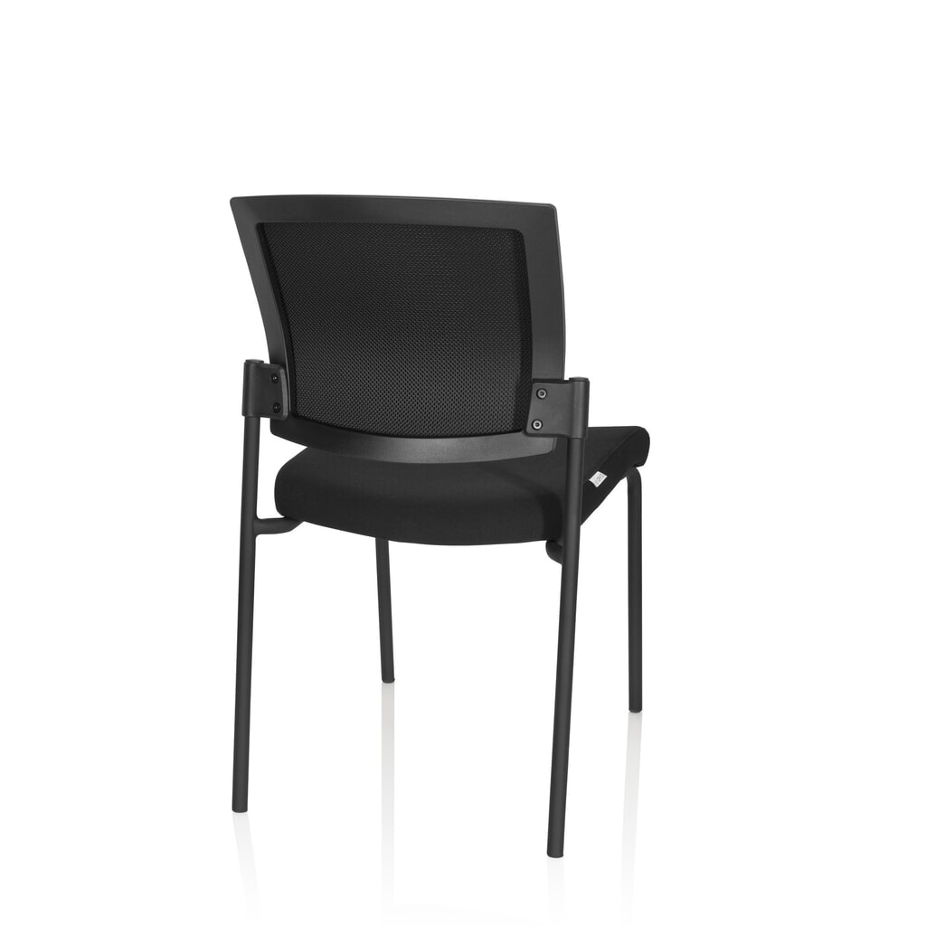 hjh OFFICE Besucherstuhl / Konferenzstuhl K9 V PRO Stoff, schwarz Produktabbildung Nr. 9: hjh OFFICE Besucherstuhl / Konferenzstuhl K9 V PRO Stoff, schwarz