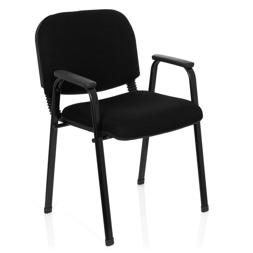 Produktabbildung Nr. 2: hjh OFFICE Besucherstuhl  XT 650, schwarz/schwarz