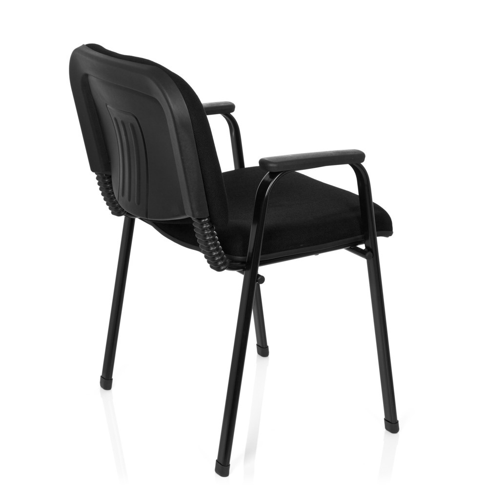 Produktabbildung Nr. 4: hjh OFFICE Besucherstuhl  XT 650, schwarz/schwarz