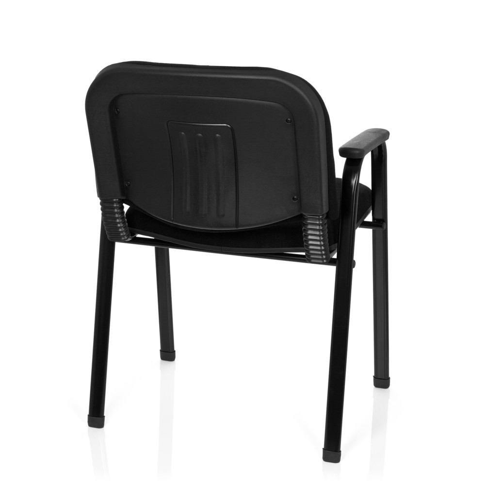 Produktabbildung Nr. 6: hjh OFFICE Besucherstuhl  XT 650, schwarz/schwarz
