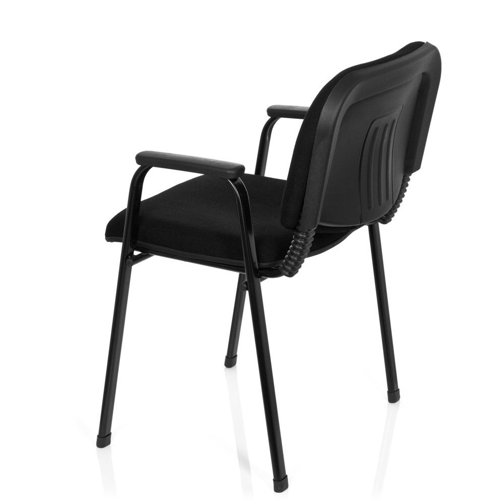 Produktabbildung Nr. 8: hjh OFFICE Besucherstuhl  XT 650, schwarz/schwarz