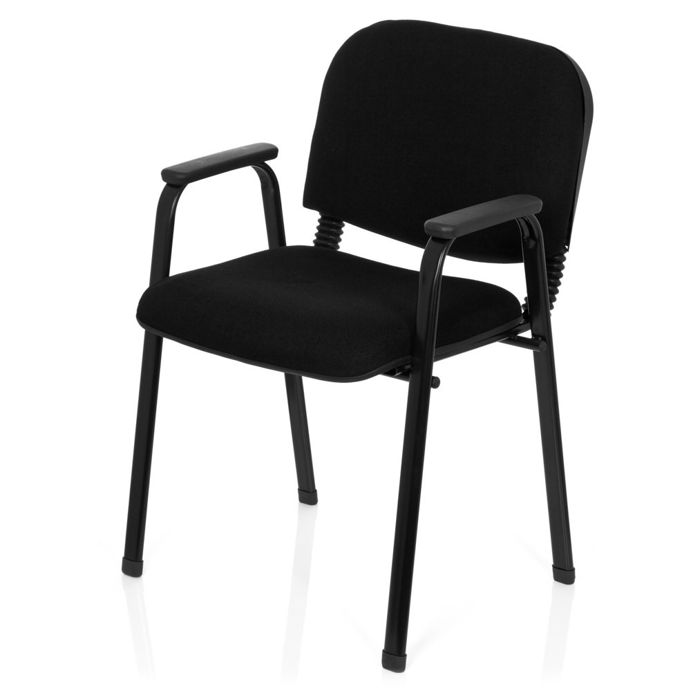 Produktabbildung Nr. 10: hjh OFFICE Besucherstuhl  XT 650, schwarz/schwarz
