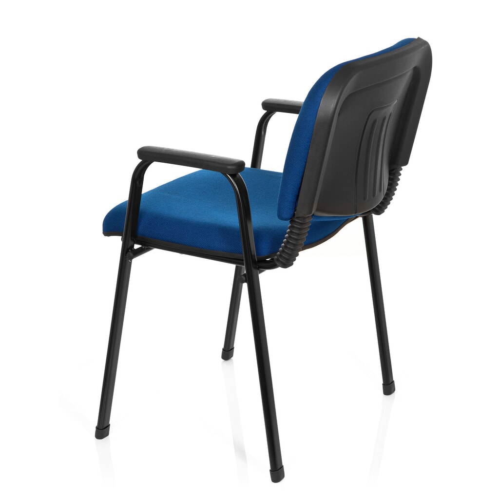 hjh OFFICE Besucherstuhl XT 650, schwarz/blau Produktabbildung Nr. 8: hjh OFFICE Besucherstuhl XT 650, schwarz/blau
