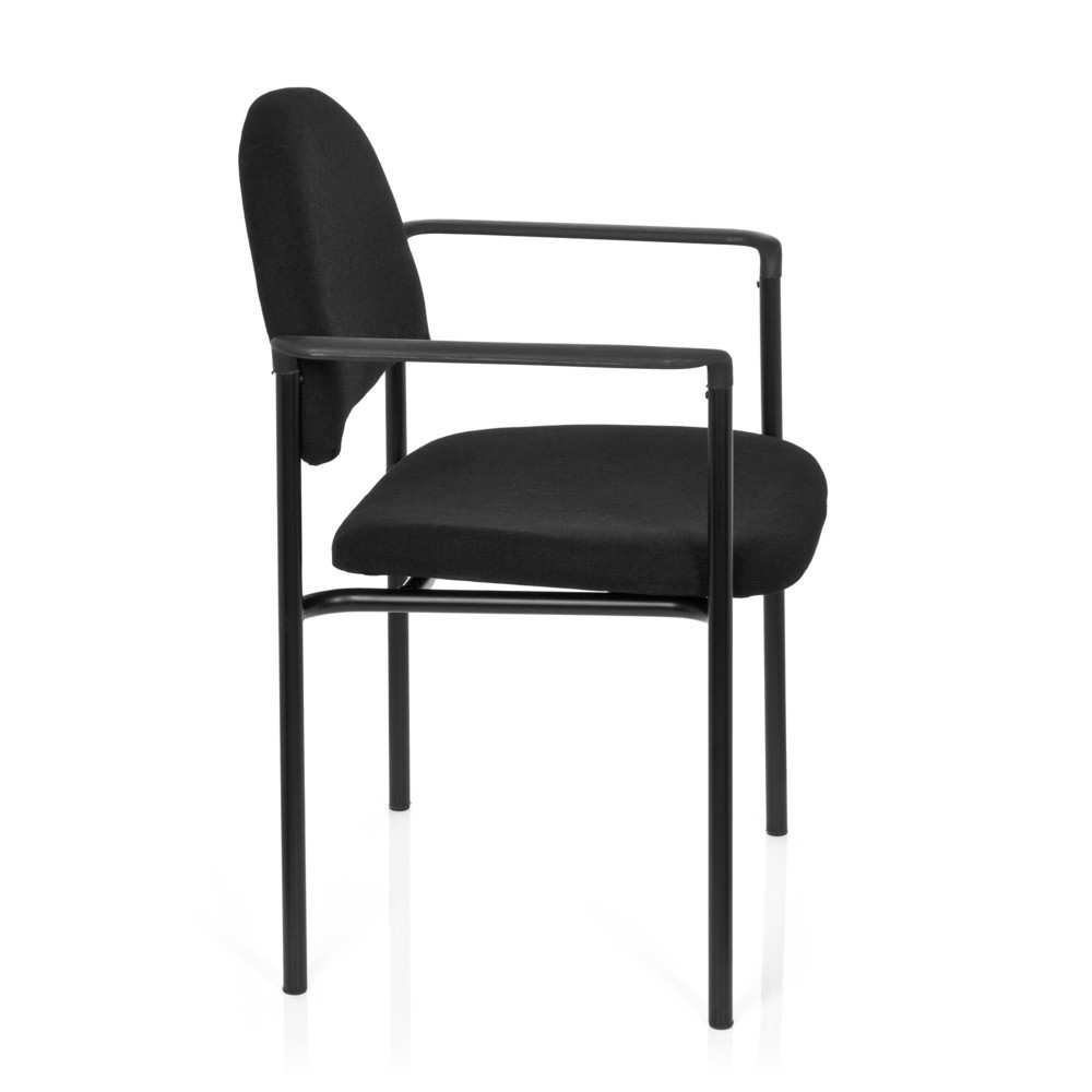 Produktabbildung Nr. 3: hjh OFFICE Besucherstuhl XT 700, schwarz/schwarz