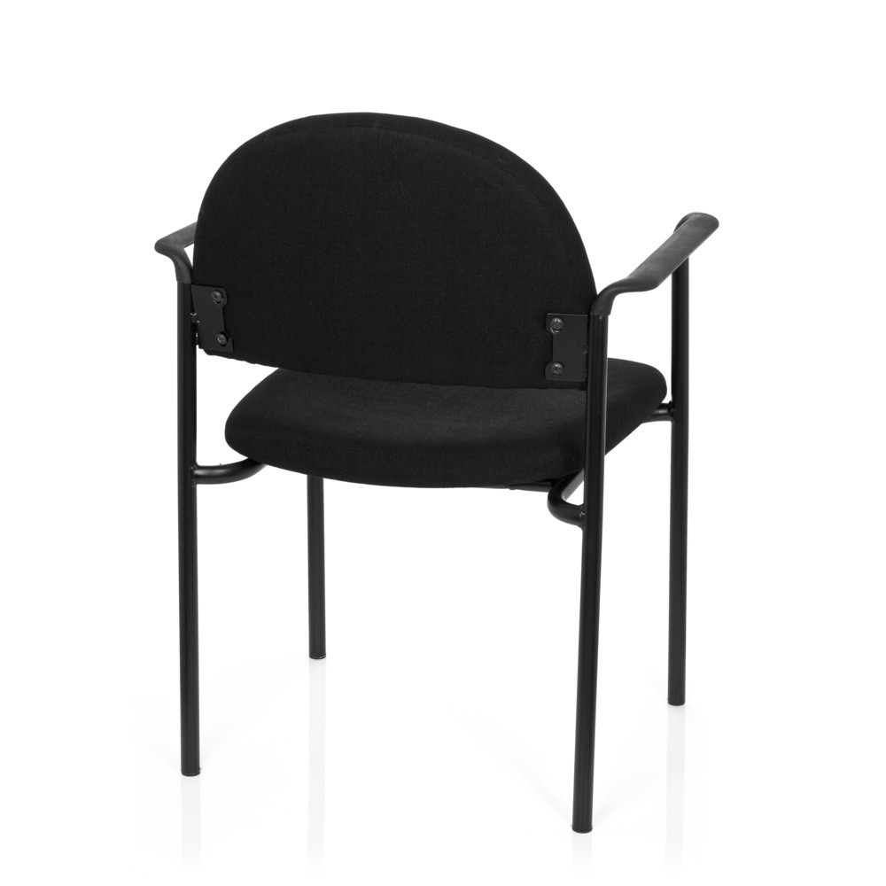 Produktabbildung Nr. 6: hjh OFFICE Besucherstuhl XT 700, schwarz/schwarz