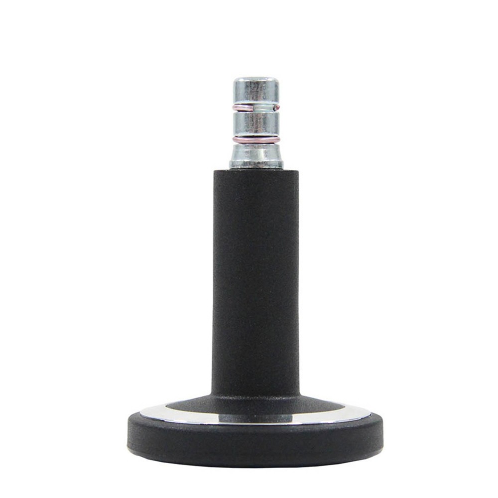 Produktabbildung: hjh OFFICE 5x Bodengleiter STATO-M Stift 11 mm / 60 mm Standfüße, (5er Pack), schwarz/chrom