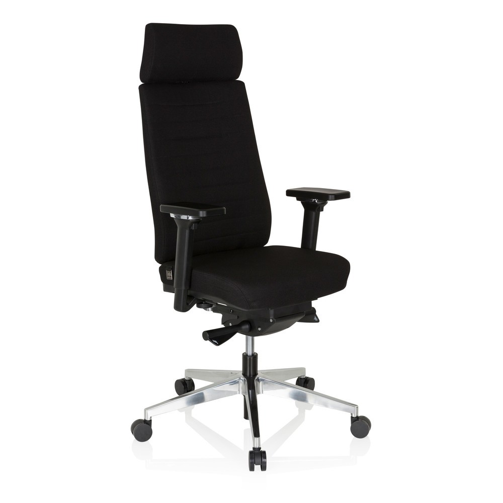 Produktabbildung Nr. 2: hjh OFFICE Bürostuhl / Arbeitsstuhl MOVE-TEC PRO Stoff, schwarz