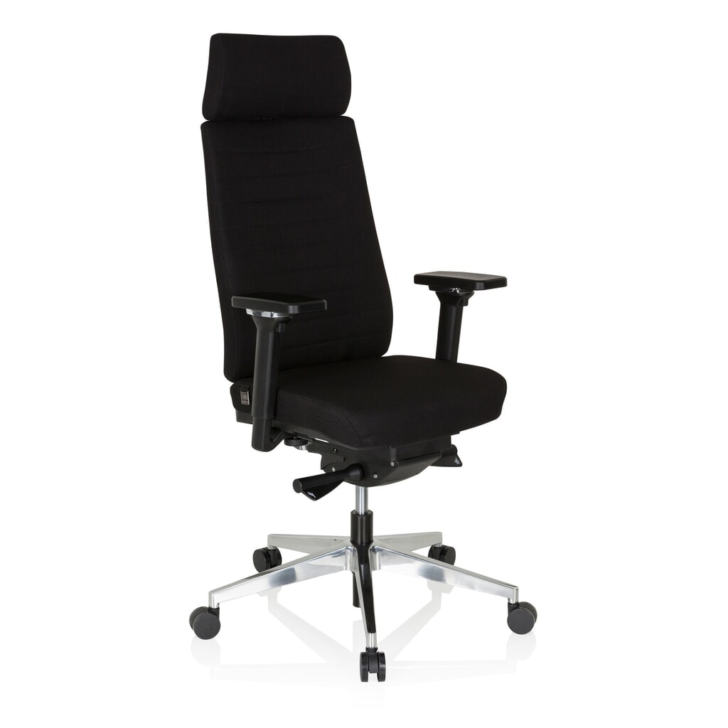 Produktabbildung Nr. 3: hjh OFFICE Bürostuhl / Arbeitsstuhl MOVE-TEC PRO Stoff, schwarz