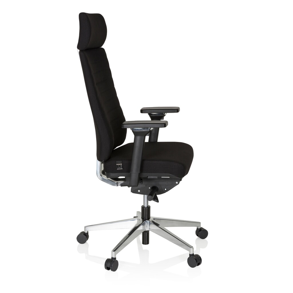 hjh OFFICE Bürostuhl / Arbeitsstuhl MOVE-TEC PRO Stoff, schwarz Produktabbildung Nr. 4: hjh OFFICE Bürostuhl / Arbeitsstuhl MOVE-TEC PRO Stoff, schwarz
