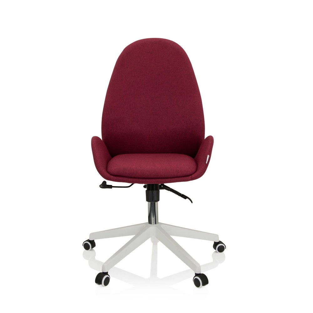 Produktabbildung: hjh OFFICE Bürostuhl / Drehstuhl AVEA I Stoff, bordeaux