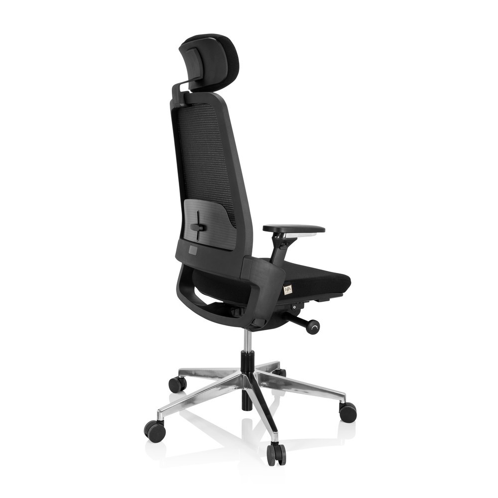 Produktabbildung Nr. 8: hjh OFFICE Bürostuhl / Drehstuhl BRACIO Stoff, schwarz