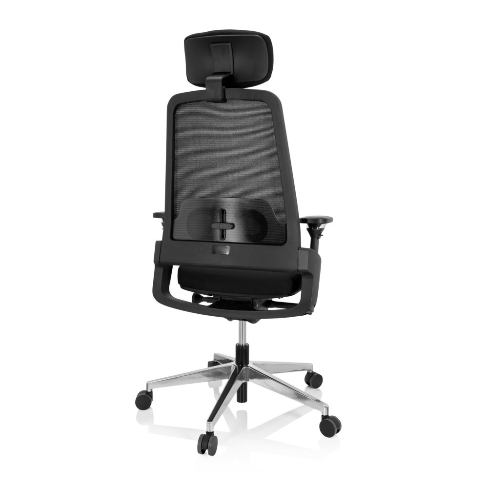 Produktabbildung Nr. 9: hjh OFFICE Bürostuhl / Drehstuhl BRACIO Stoff, schwarz