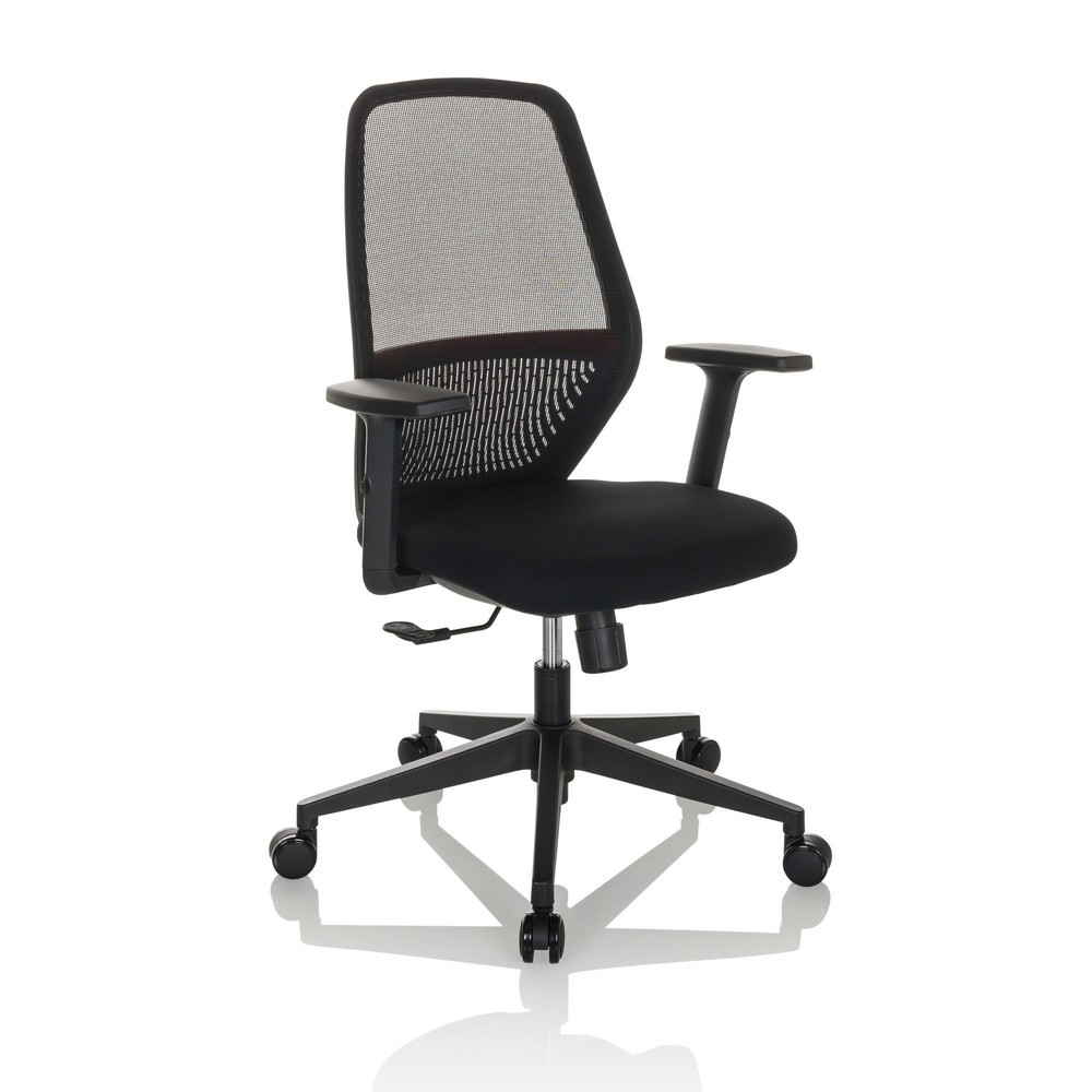 Produktabbildung Nr. 7: hjh OFFICE Bürostuhl / Drehstuhl CARLOW I Netzstoff / Stoff, schwarz