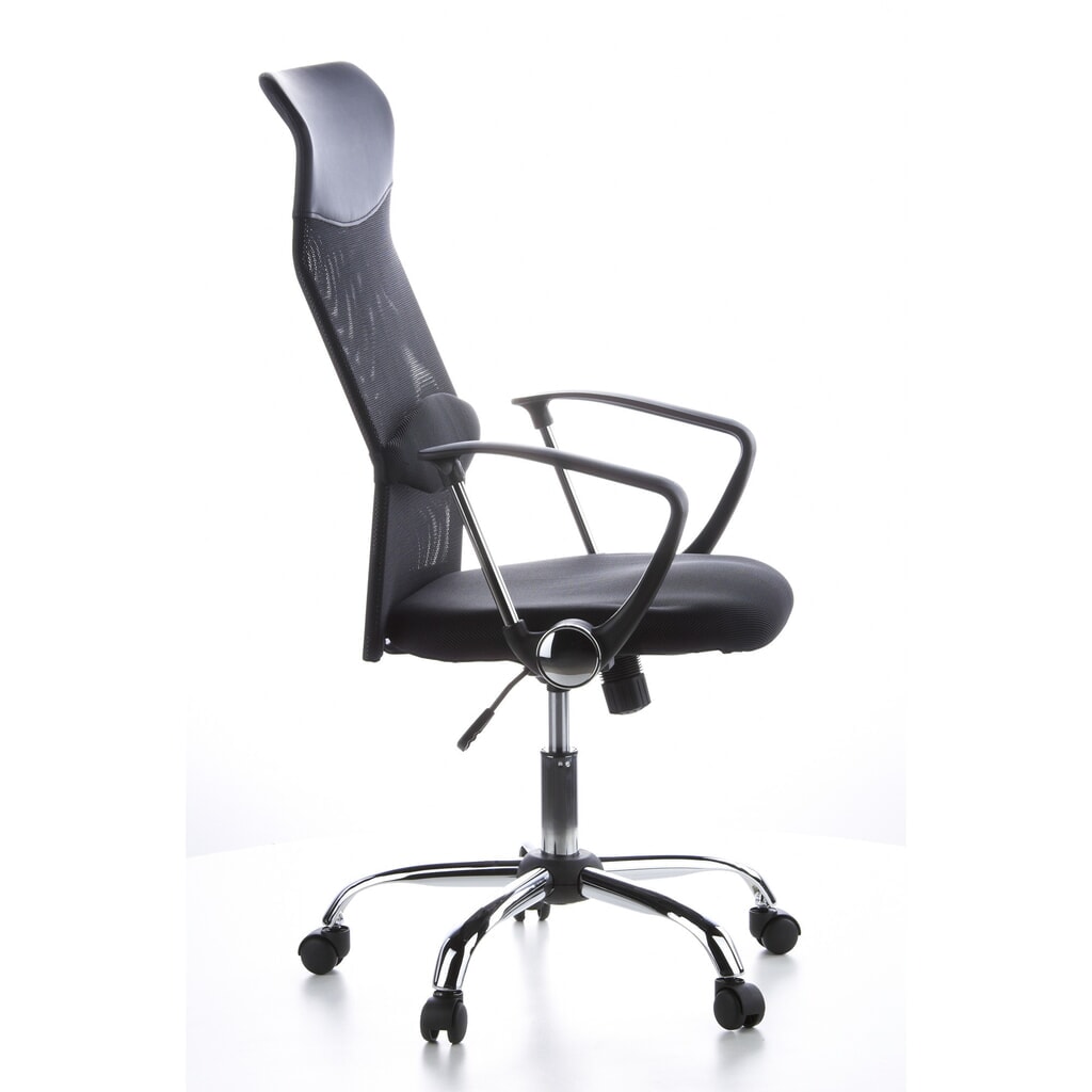 Produktabbildung Nr. 5: hjh OFFICE Bürostuhl / Chefsessel ARIA HIGH Stoff, schwarz