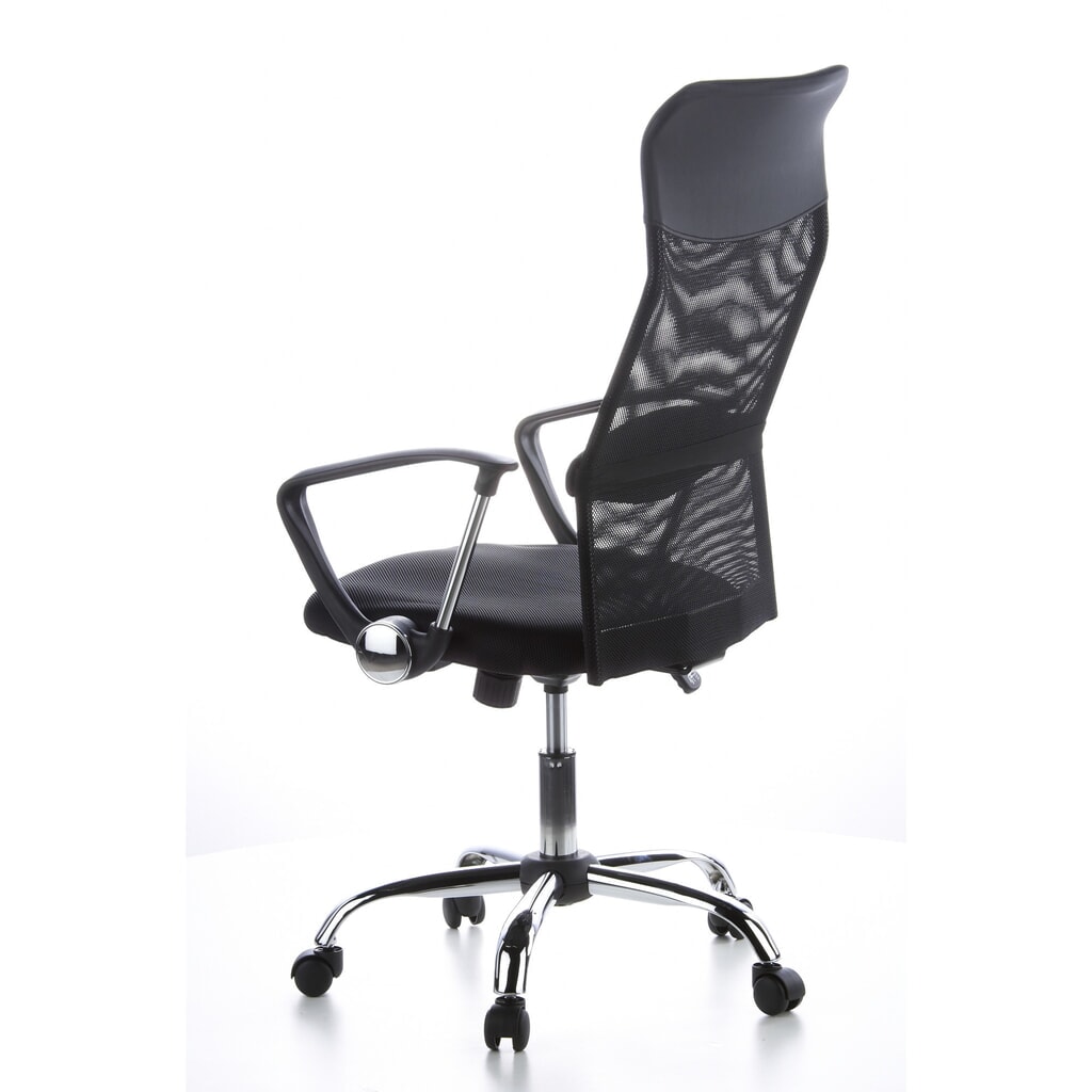 hjh OFFICE Bürostuhl / Chefsessel ARIA HIGH Stoff, schwarz Produktabbildung Nr. 9: hjh OFFICE Bürostuhl / Chefsessel ARIA HIGH Stoff, schwarz