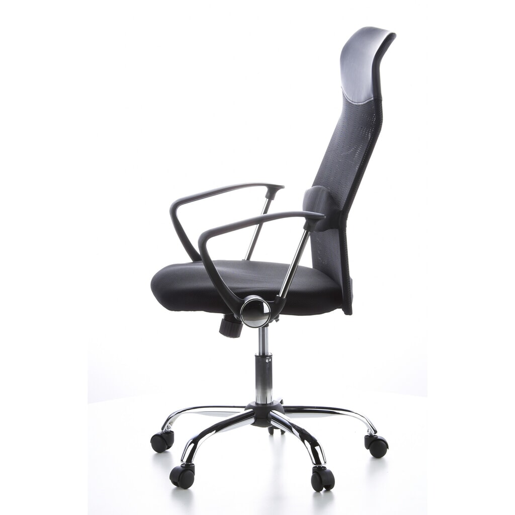hjh OFFICE Bürostuhl / Chefsessel ARIA HIGH Stoff, schwarz Produktabbildung Nr. 10: hjh OFFICE Bürostuhl / Chefsessel ARIA HIGH Stoff, schwarz