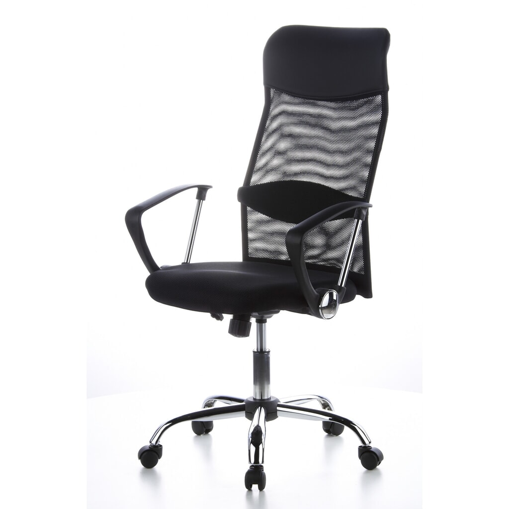 Produktabbildung Nr. 11: hjh OFFICE Bürostuhl / Chefsessel ARIA HIGH Stoff, schwarz