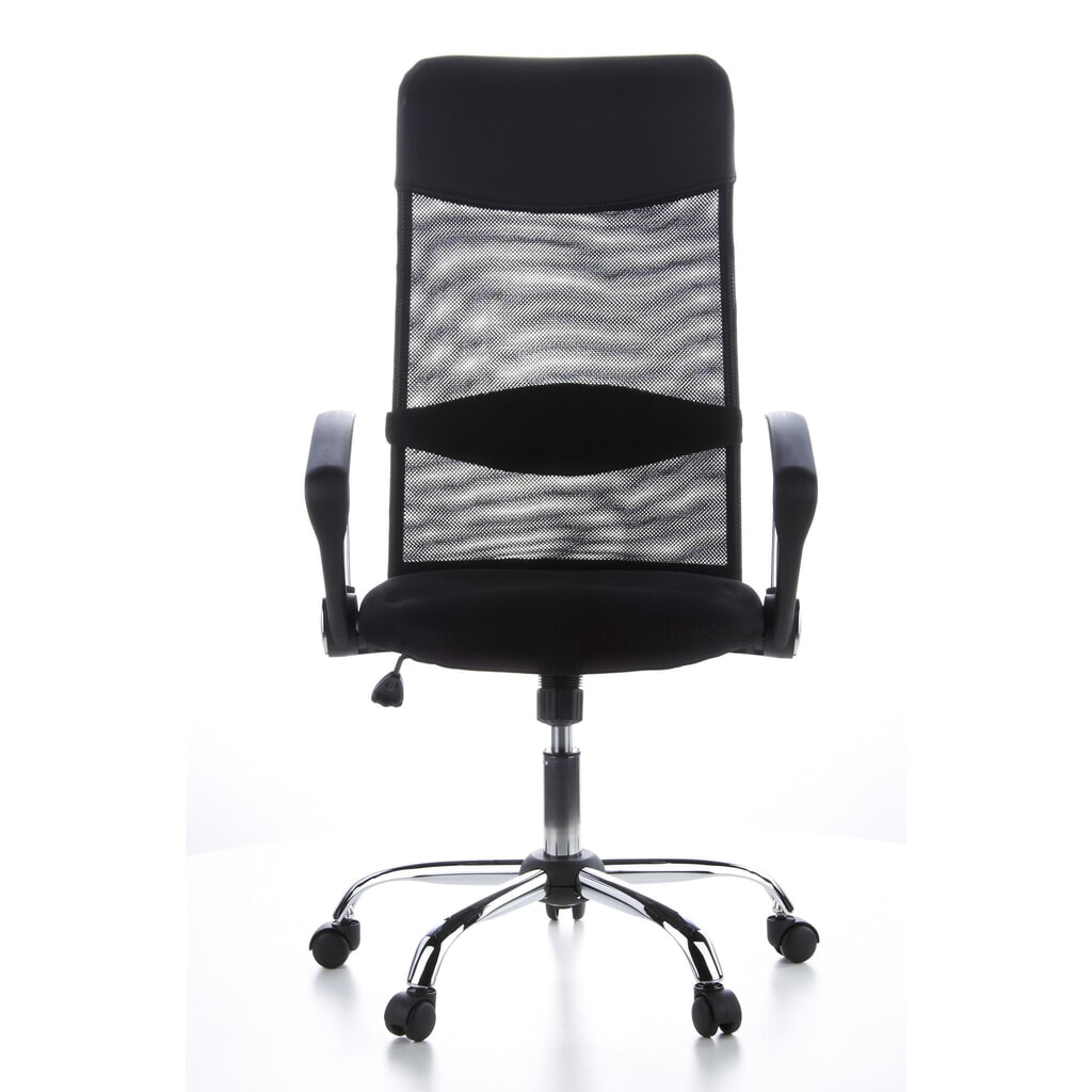 Produktabbildung Nr. 1: hjh OFFICE Bürostuhl / Chefsessel ARIA HIGH Stoff, schwarz