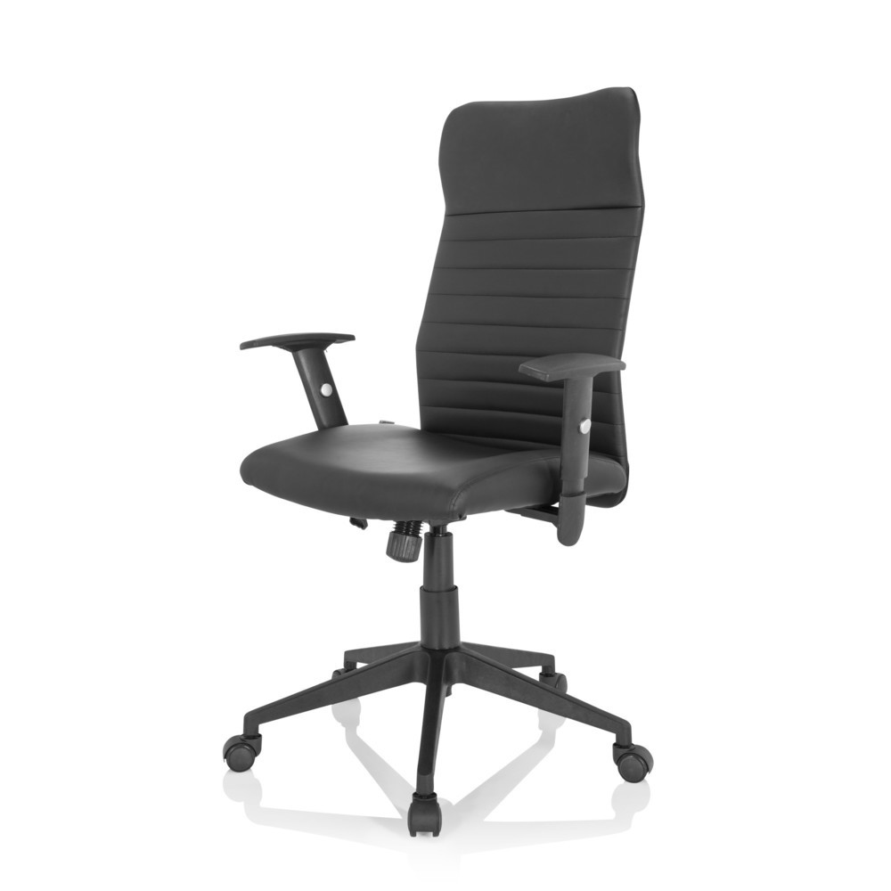 Produktabbildung Nr. 9: hjh OFFICE Bürostuhl / Chefsessel ARTON 30 Kunstleder, schwarz