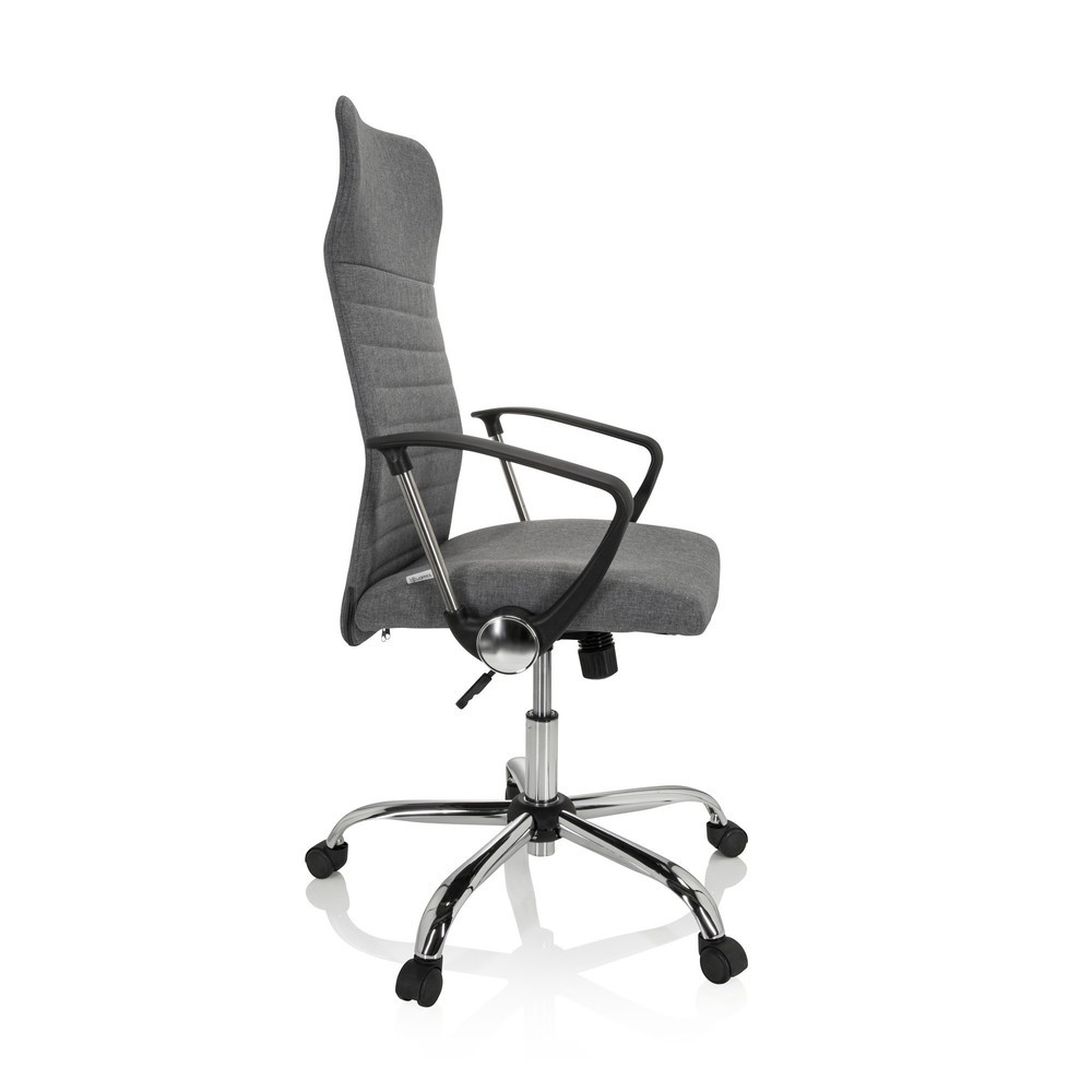 Produktabbildung Nr. 3: hjh OFFICE Bürostuhl / Chefsessel ARTON 40 Stoff, grau