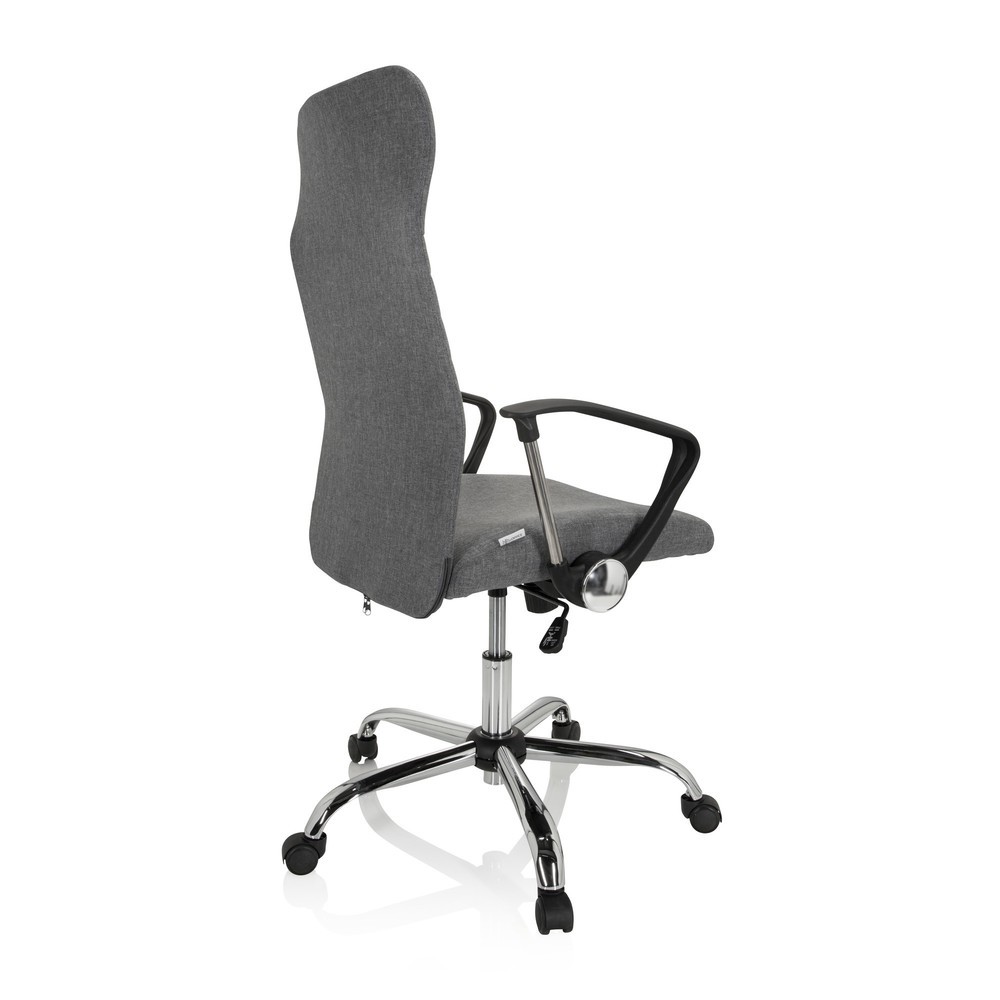 Produktabbildung Nr. 4: hjh OFFICE Bürostuhl / Chefsessel ARTON 40 Stoff, grau