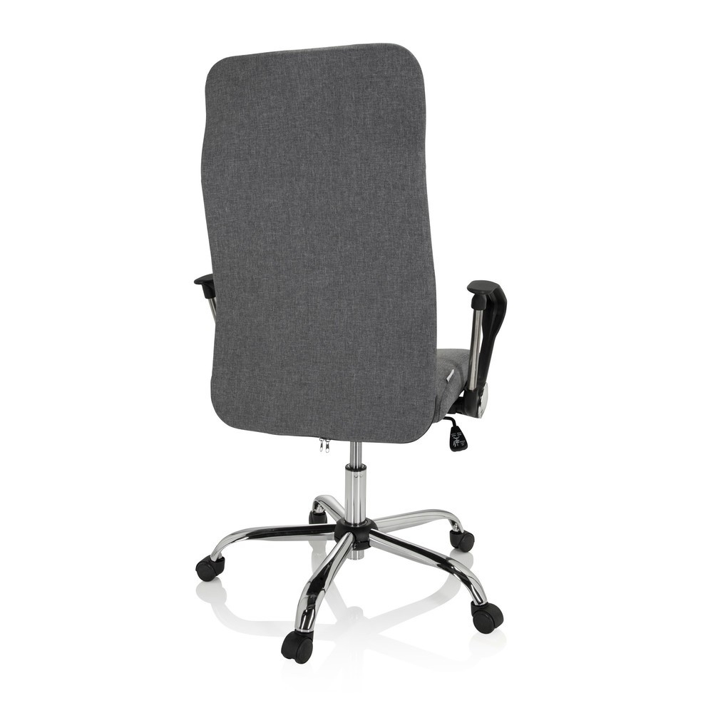 Produktabbildung Nr. 5: hjh OFFICE Bürostuhl / Chefsessel ARTON 40 Stoff, grau