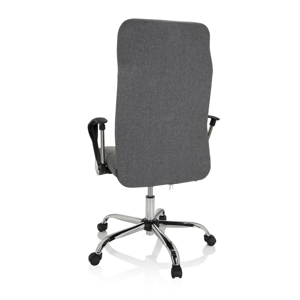 Produktabbildung Nr. 6: hjh OFFICE Bürostuhl / Chefsessel ARTON 40 Stoff, grau