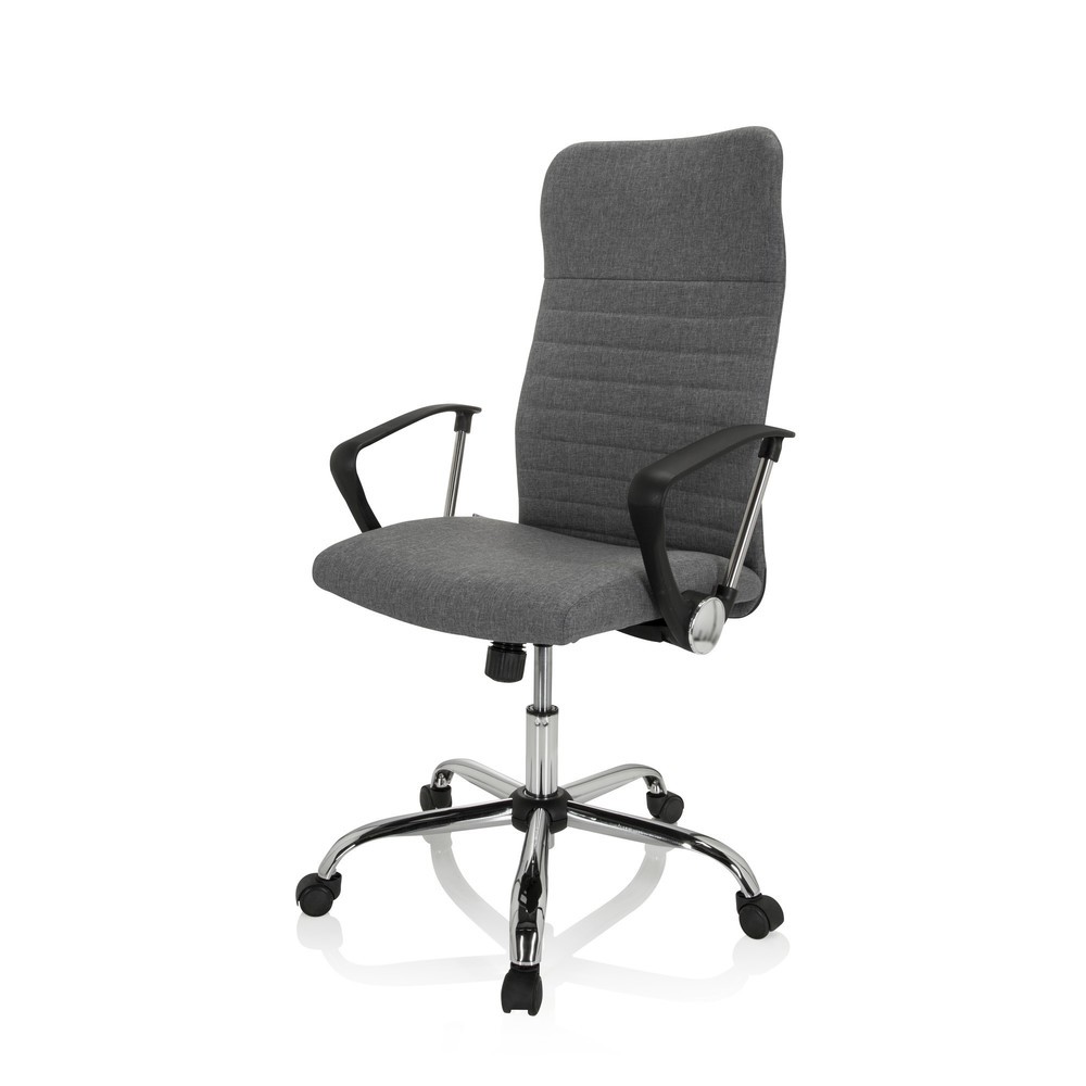 Produktabbildung Nr. 9: hjh OFFICE Bürostuhl / Chefsessel ARTON 40 Stoff, grau