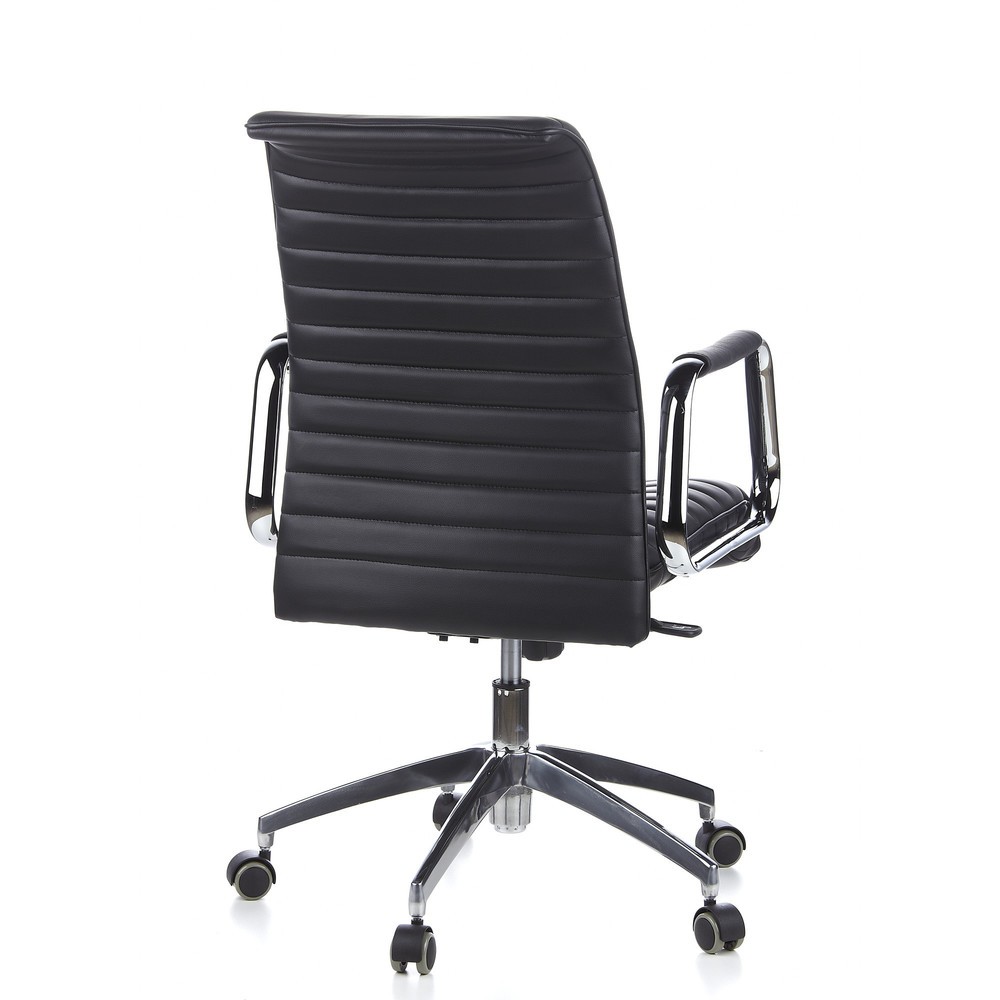 Produktabbildung Nr. 7: hjh OFFICE Bürostuhl / Chefsessel ASPERA 10 Leder, schwarz
