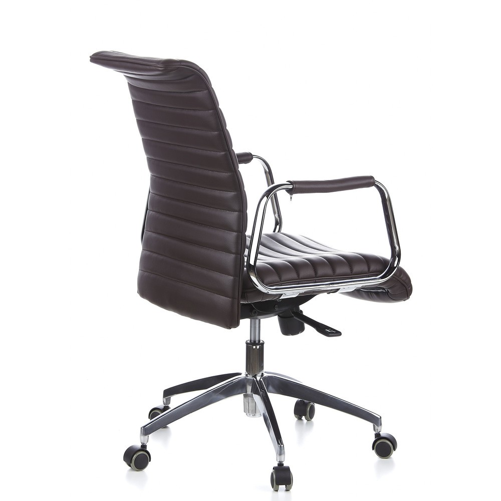 Produktabbildung Nr. 4: hjh OFFICE Bürostuhl / Chefsessel ASPERA 10 Leder, braun