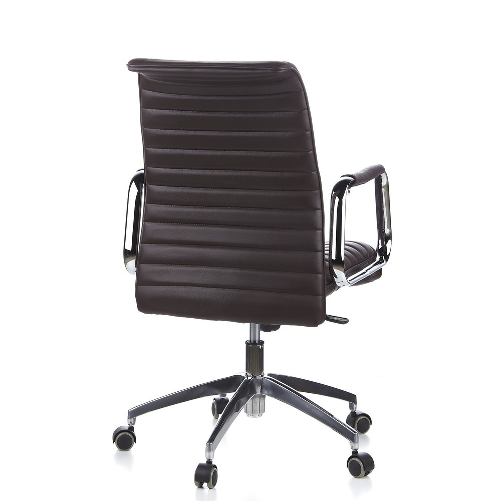 Produktabbildung Nr. 5: hjh OFFICE Bürostuhl / Chefsessel ASPERA 10 Leder, braun