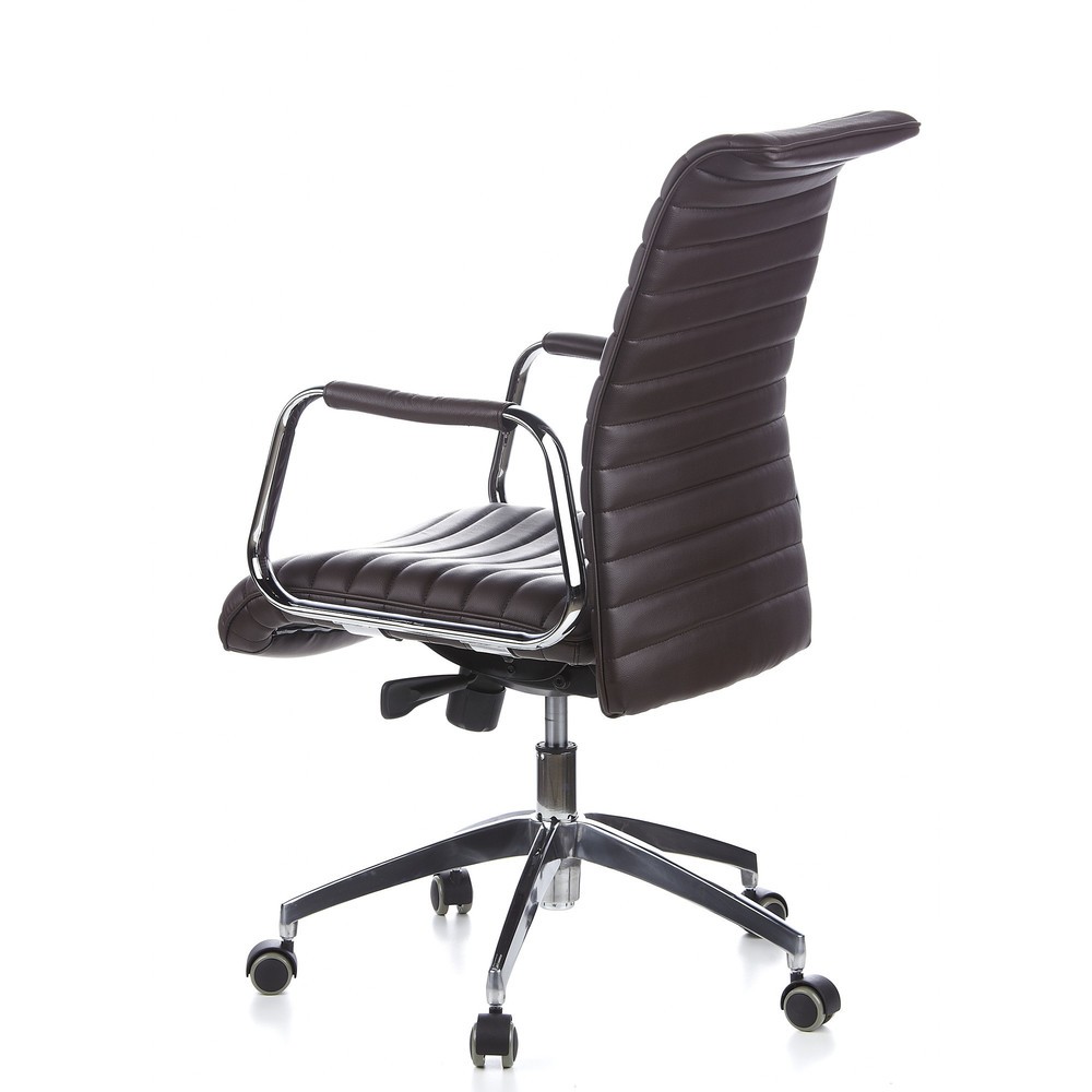 Produktabbildung Nr. 7: hjh OFFICE Bürostuhl / Chefsessel ASPERA 10 Leder, braun