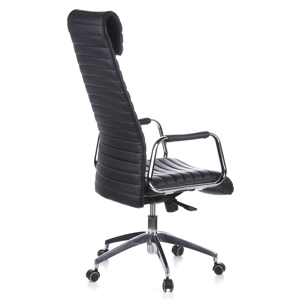 Produktabbildung Nr. 4: hjh OFFICE Bürostuhl / Chefsessel ASPERA 20 Leder, schwarz