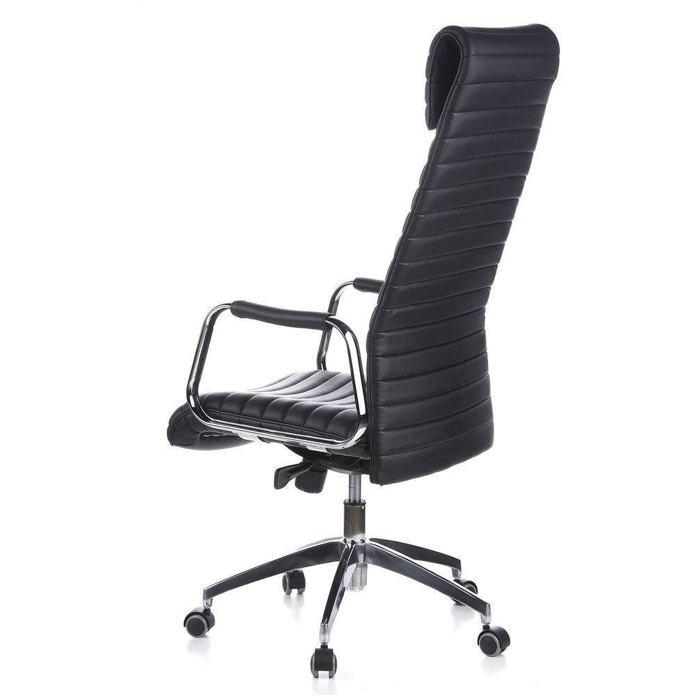 Produktabbildung Nr. 7: hjh OFFICE Bürostuhl / Chefsessel ASPERA 20 Leder, schwarz