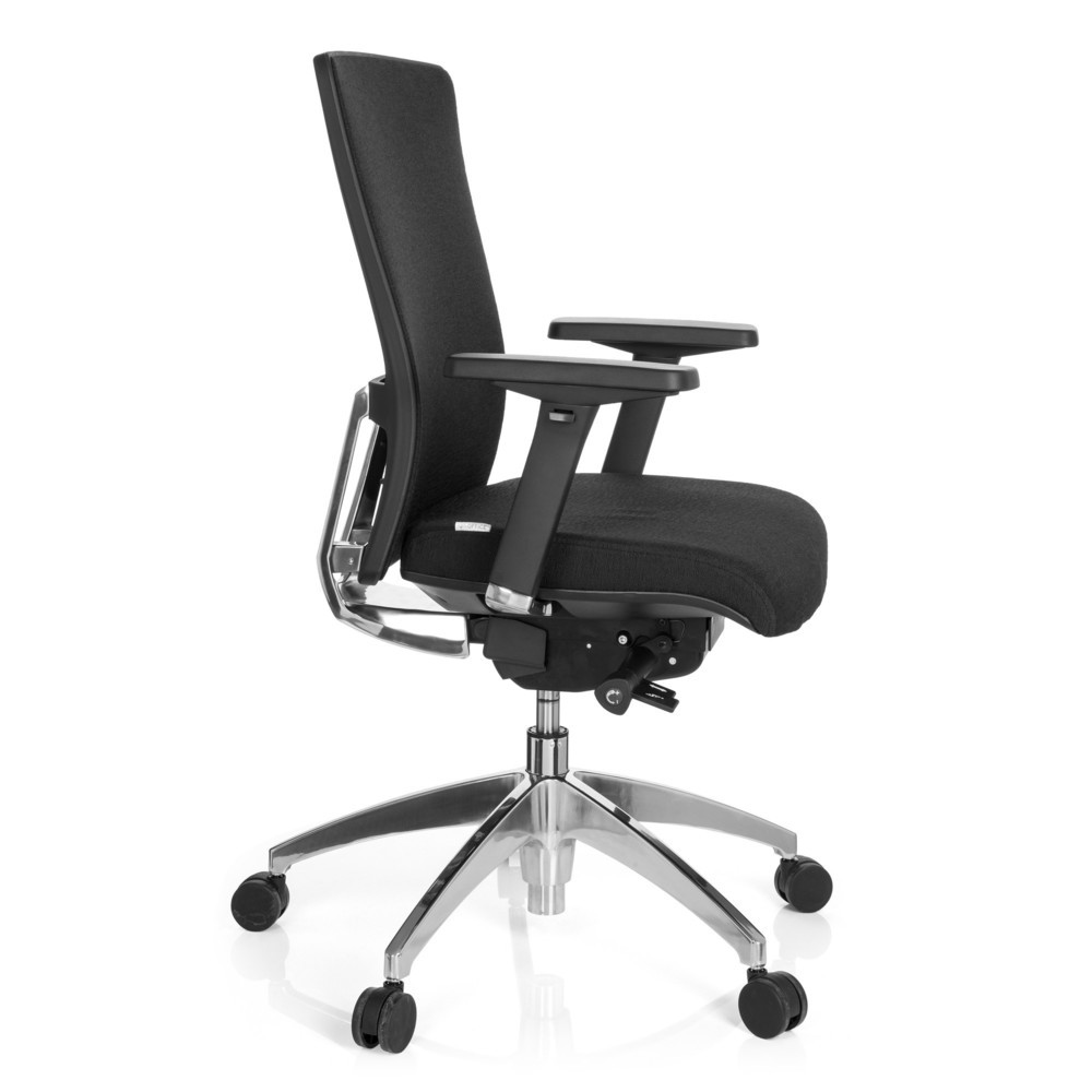 Produktabbildung Nr. 3: hjh OFFICE Bürostuhl / Chefsessel ASTRA BASE Stoff, schwarz