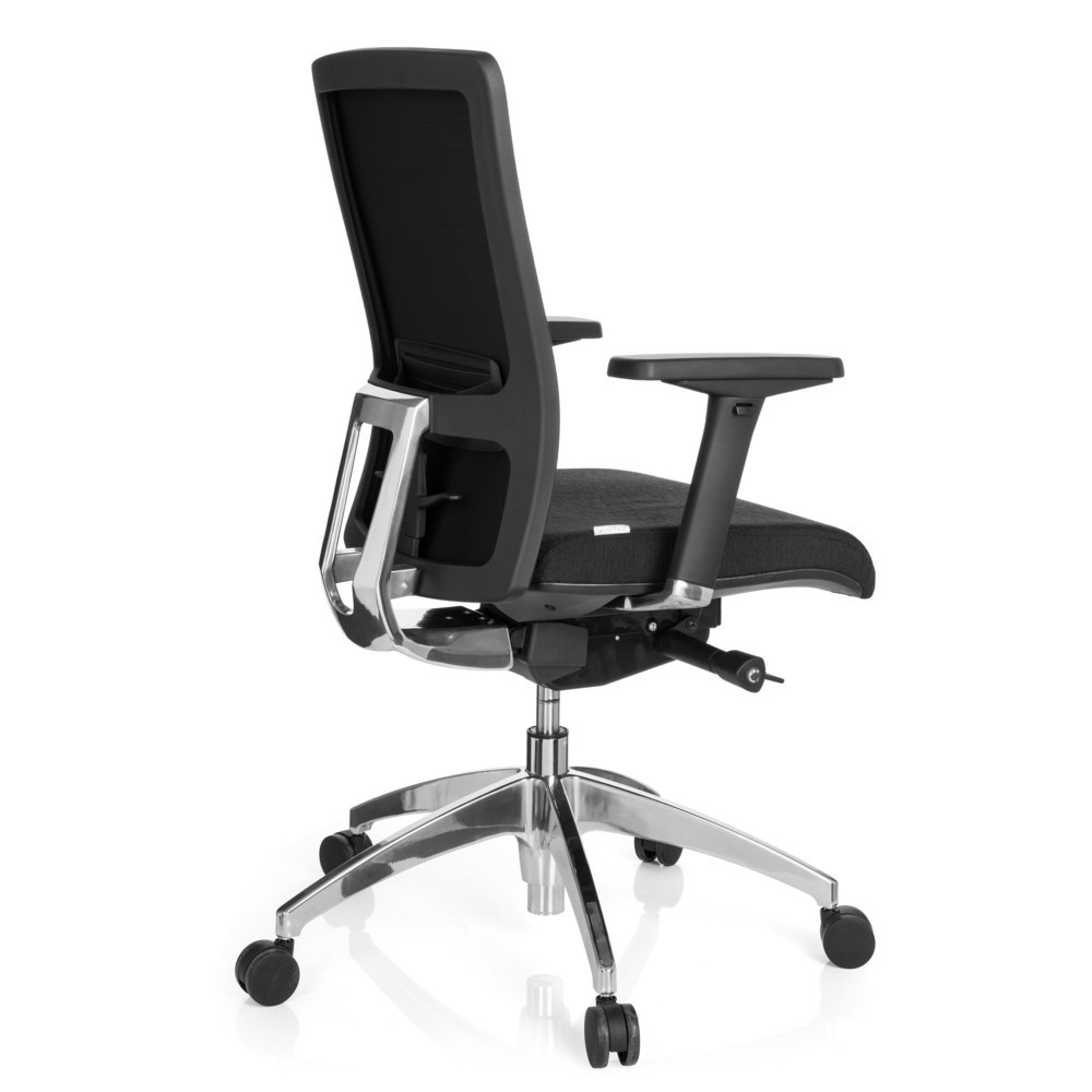 Produktabbildung Nr. 4: hjh OFFICE Bürostuhl / Chefsessel ASTRA BASE Stoff, schwarz