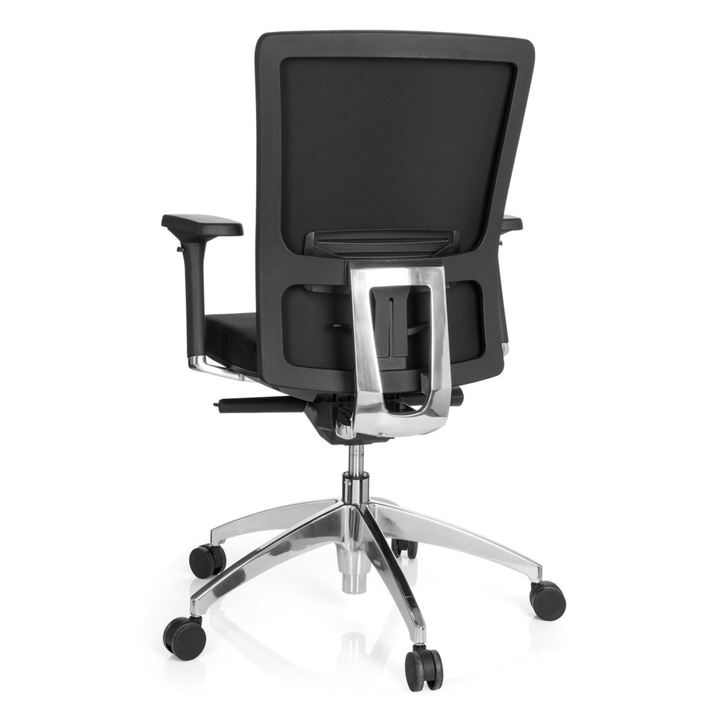 Produktabbildung Nr. 6: hjh OFFICE Bürostuhl / Chefsessel ASTRA BASE Stoff, schwarz